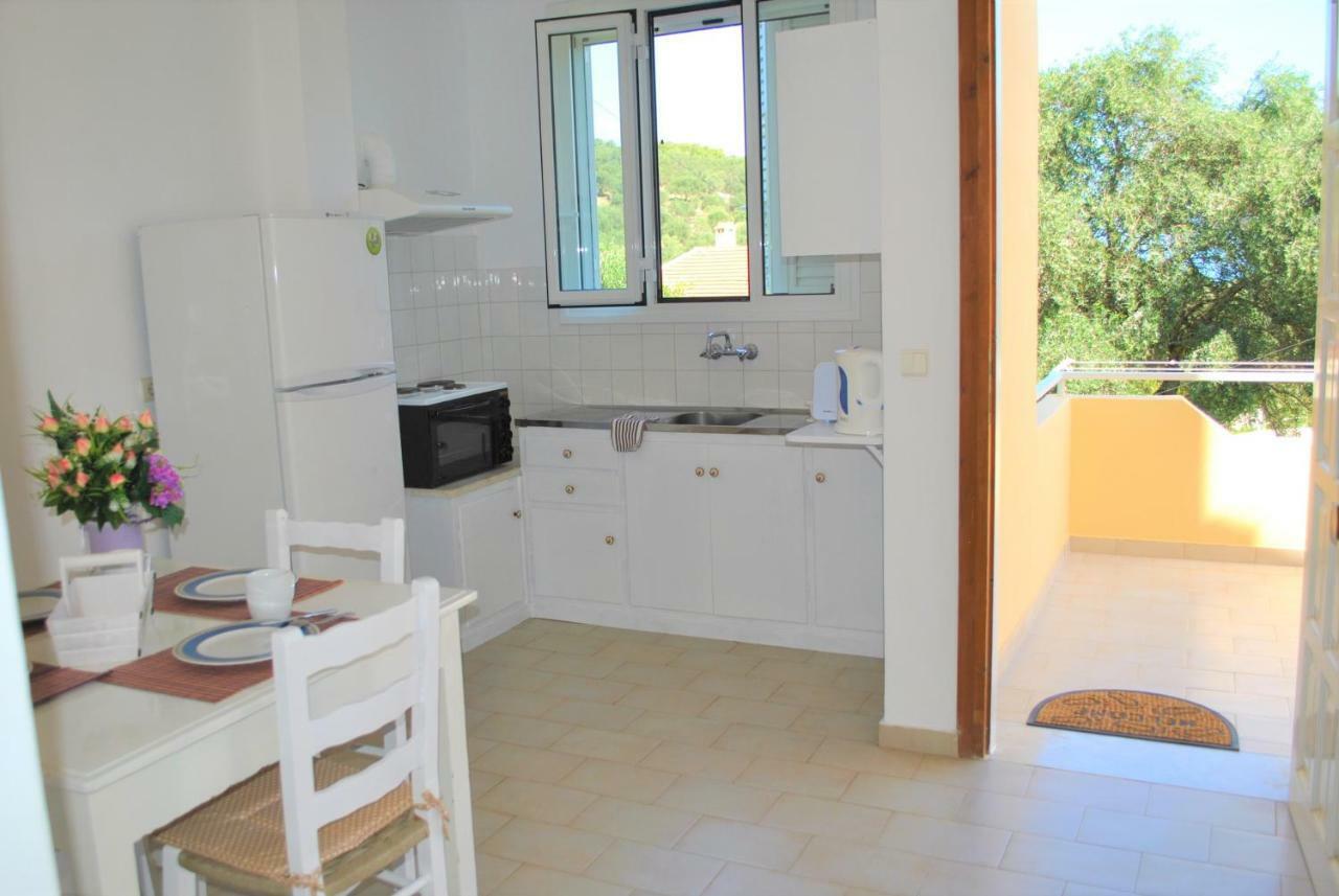 Lefkothea Apartments Kassiopi Dış mekan fotoğraf