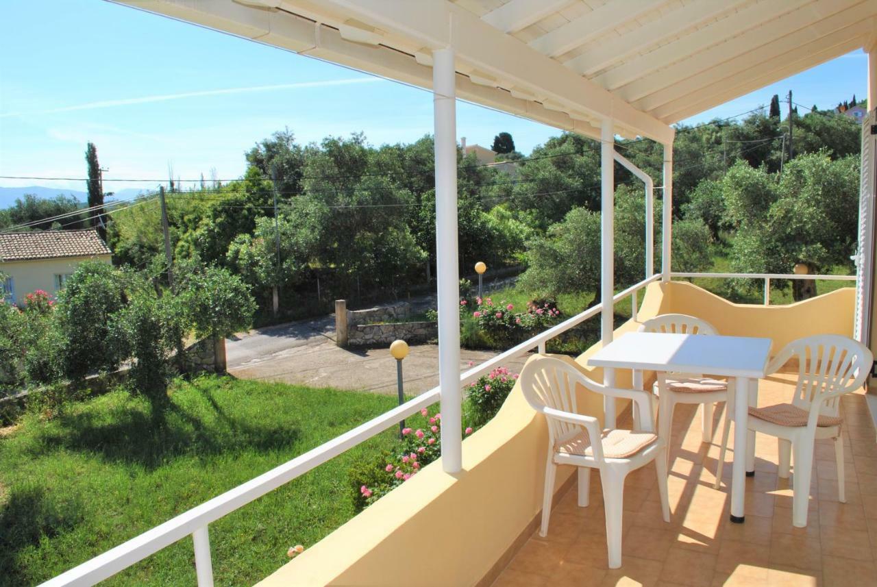 Lefkothea Apartments Kassiopi Dış mekan fotoğraf