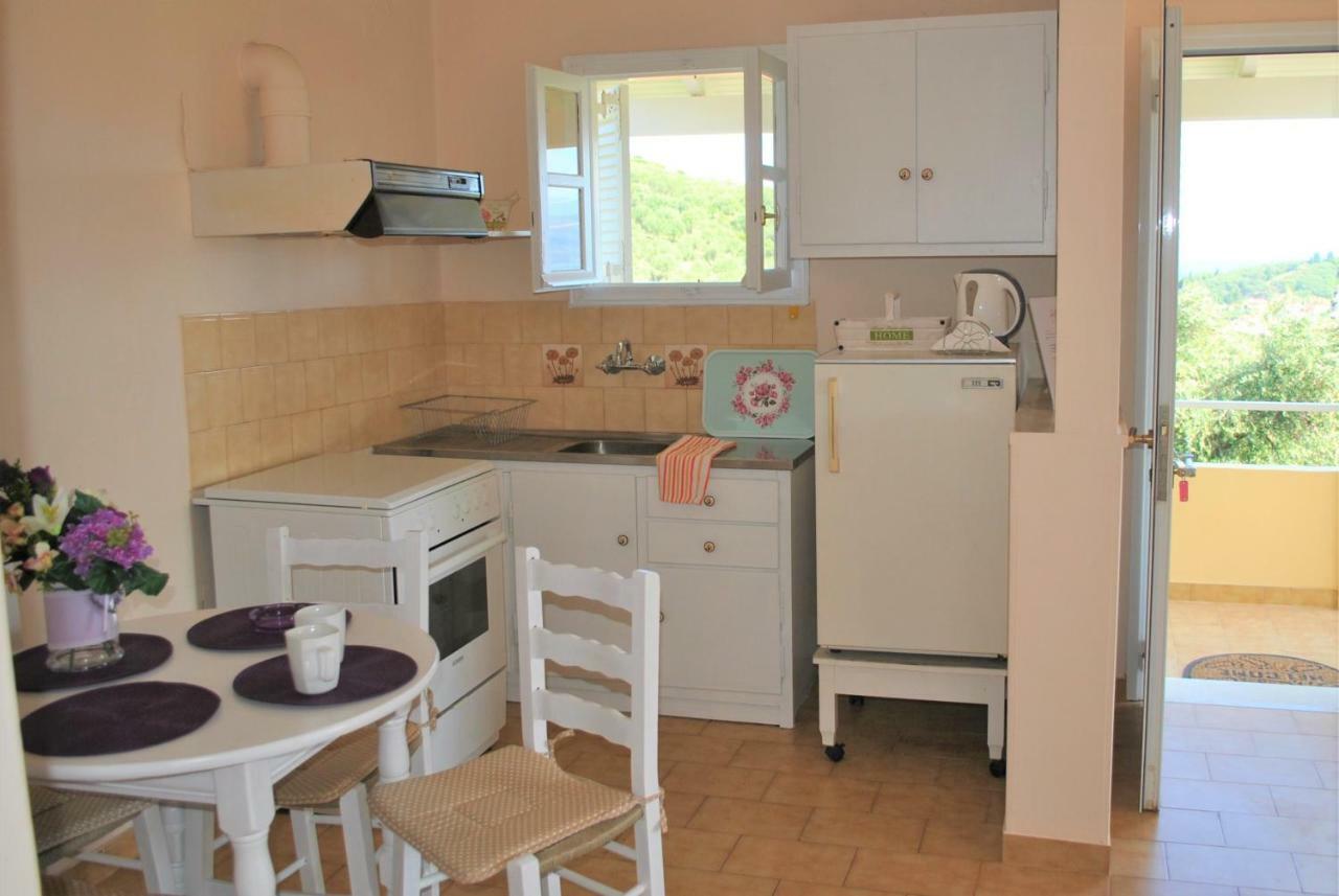 Lefkothea Apartments Kassiopi Dış mekan fotoğraf